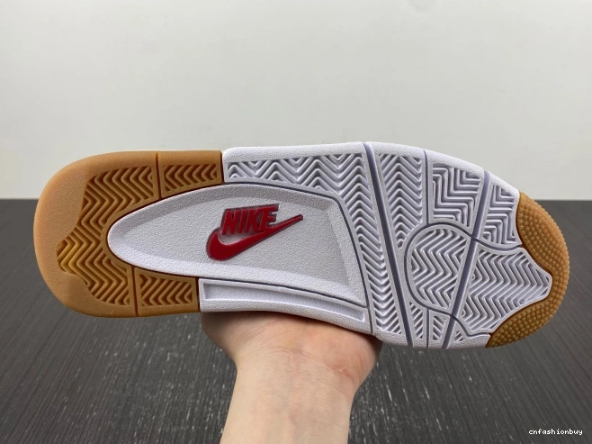 DR5415-160 Retro Jordan 4 Pine SB Red 1116